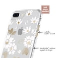 thumbnail image 3 of Clear White Floral Phone Case for iPhone 6 Plus, iPhone 6s Plus, iPhone 7 Plus, iPhone 8 Plus, 3 of 8