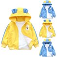 thumbnail image 1 of QTOCIO Kids Jacket Casual, Kids Fall Jacket, Children's Clothing Children's Spring Coats Small and Medium-sized Children's Spring Coats, 1 of 6