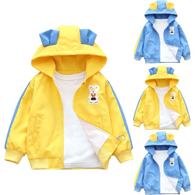 QTOCIO Kids Jacket Casual, Kids Fall Jacket, Children's Clothing Children's Spring Coats Small and Medium-sized Children's Spring Coats
