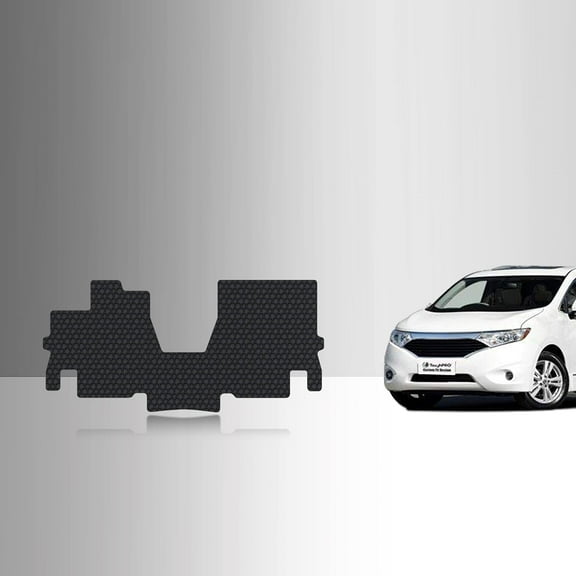 ToughPRO Front Mats Compatible with Nissan Quest 2017 - All Weather Heavy Duty (Made in USA) Black Rubber