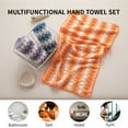 thumbnail image 2 of Beartech 12 Piece Hand Towels Set,Microfiber & Less Lint Bathroom Hand Towels, Ultra Soft And Highly Absorbent 600GSM Quick Dry Bath Towels For Bathroom,Gym,Hotal,Spa,Travel-Blueberry, 2 of 9