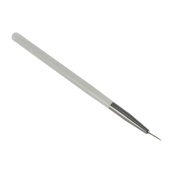 Unique Bargains 1 Pc Long Pull Wire Nail Painting Brushes for Polish Painting Home DIY Clear Gray