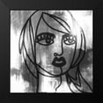 thumbnail image 2 of Prime, Marcus 12x12 Black Modern Framed Museum Art Print Titled - Mademoiselle 3, 2 of 5