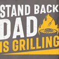thumbnail image 3 of CafePress - Stand Back Dad Is Grilling T Shirt - Womens Comfort Colors® Shirt, 3 of 4