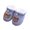 Blue, variant on Toddler Boys Girls Sock Booties Monkey Cartoon Snap Button Cuff Shoes Fleece Lined Warm Indoor Pre Walker Footwear