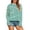 C385/Mint Green, variant on XIYON Womens Long Sleeve T Shirts Striped Crew Neck Tee Shirt Casual Loose Fit Going Out Tops Fall Clothing