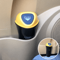 thumbnail image 3 of Car Mini Garbage Bin ABS can car Plastic Trash Rubbish Storage Box Bucket Trash Can Automotive Accessory, 3 of 8