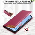 thumbnail image 3 of Funda Tipo Cartera de Cuero Sintético para Samsung Galaxy S20 FE Bloqueo RFID, con Ranuras para Tarjetas y Bolsillo para Efectivo, Cierre Magnético Fuerte Rojo, 3 of 6