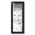thumbnail image 2 of ArtToFrames 7" x 20" Black Satin Picture Frame, 7x20 inch Black MDF Poster Frame (WOM-5180), 2 of 8