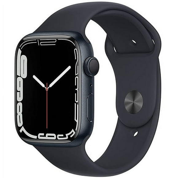 Refurbished Apple Watch Series 7 Aluminum 41 mm (GPS Only, No Cellular) Midnight Black (Grade B)