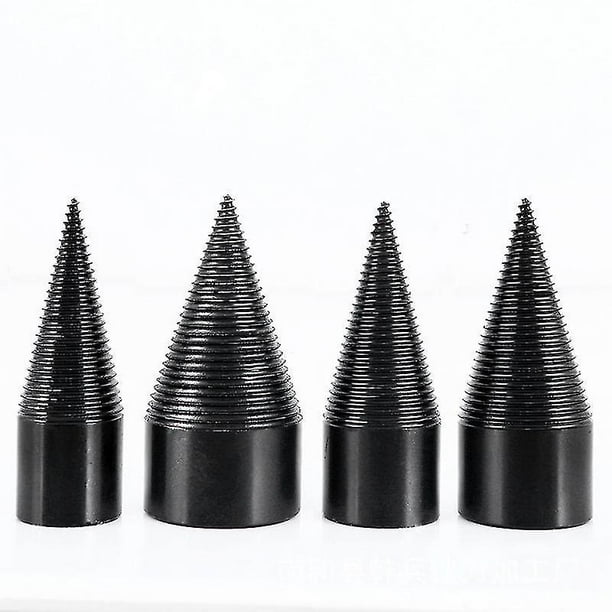 Wood Splitter Drill Bit Electric Drill Bits Chop Wood Splitting Tool Cone Splitters For Hand
