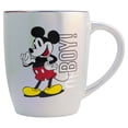 thumbnail image 1 of Taza Jumbo Iridiscente Bitono, Personajes Clásicos, Modelo Mickey Mouse 1928, Disney, Capacidad 750 ml, Blanco, 1 of 4