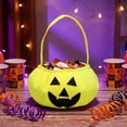 thumbnail image 6 of Extra Large Halloween Woven Basket Long Handle Tote, Storage Bag for Halloween Candy, Gifts, and Toy Organization, 6 of 7