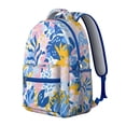thumbnail image 2 of Retro Tribal Boho Backpack - Vintage Style & Sturdy Oxford Construction | Roomy 17" Laptop Pocket, Water-Resistant Daypack for Students & Commuters, 2 of 6