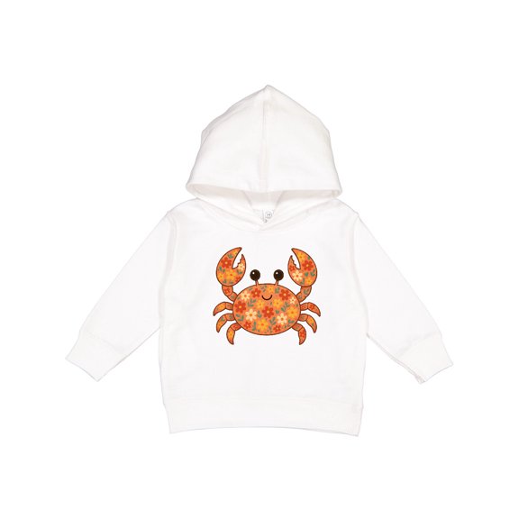 Inktastic Beach Crab Cute Girly Maritime Toddler Hoodie