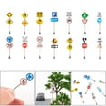 thumbnail image 4 of kusrkot Homyl Signalisation Routière Micro Paysage Autoroute Scènes Modèle Ornements Décoratifs, 4 of 9