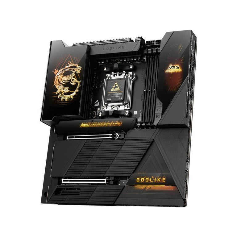 MSI MEG X870E GODLIKE Gaming Desktop Motherboard - AMD X870E