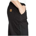thumbnail image 3 of Carhartt Washed Duck Dungaree work utility pants, Black, 48W x 32L Big Tall, 3 of 3