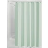 iDesign Seafoam Green Polyester Shower Liner, 72" x 72"