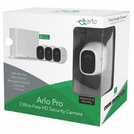 UPC 606449113594 product image for Arlo Pro 720P HD Security Camera System VMS4330 - 3 Wire-Free Rechargeable Batte | upcitemdb.com