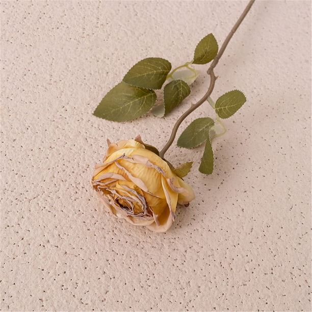 Flores artificiales, flores falsas, flores artificiales, juego de regalo para mujer, simulación de rosa, flor artificial, decoración del hogar, rosa de boda, flor artificial, decoración del hogar, ros