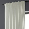 thumbnail image 3 of Exclusive Fabrics  Performance Linen Hotel Blackout Curtain (1 Panel) 50 X 108 - Off White, 3 of 5