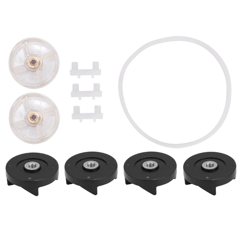 Kit Engrenages Magic Bullet 250W - 2 Engrenages Base + 4 Lames + Joints + Coussinets, Pièces De Rechange Complètes