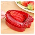 thumbnail image 3 of Rebanador de frutas de cáscara de fresa, hojas de tallo de bayas, removedor de gemas, herramienta para pelar frutas, accesorios de cocina, descorazonador fácil de quitar, tomates de fresa y herramien JAMW Sencillez, 3 of 5
