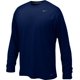 thumbnail image 1 of Camiseta sin mangas NIKE Classic Dri-Fit de manga larga para hombre, color azul marino universitario, 1 of 1