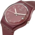thumbnail image 2 of Swatch Redbaya GR405 Montre de Mode à Quartz Suisse en Silicone Rouge, 2 of 4