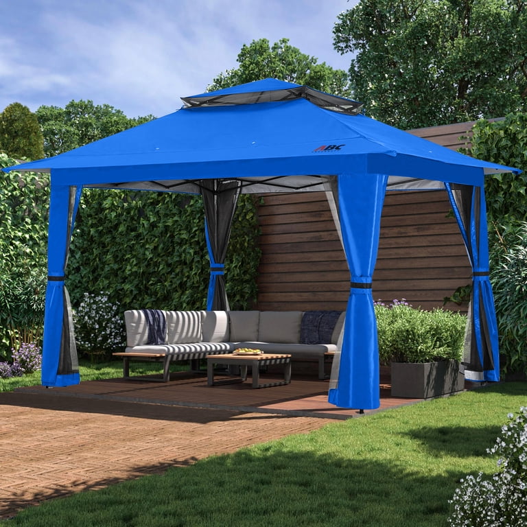 ABCCANOPY 13'x13' Gazebo Tent Outdoor Pop-up Shelter with Mosquito