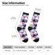 thumbnail image 2 of Balery Plaid Flamingo Calcetas Largas con Estampado para Hombre y Mujer – Suaves y Transpirables, Talla Única (US 5-11), 2 of 6