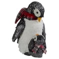 thumbnail image 3 of Northlight Plush Mother Penguin and Chick Christmas Figure - 12", 3 of 6