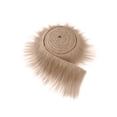 thumbnail image 2 of Faux Fur Trim Cozival Faux Fur Trim Strips, Wool Ribbon Fabric for Diy Handicrafts, Edging Trims for Skirts and Costumes, Soft Fuzzy Material for Sewing Projects, Wool Ribbon Fabric, Khaki, 2 of 9