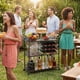 thumbnail image 2 of Carrito Organizador con Ruedas,Carrito Auxiliar,Carrito de Servicio Tipo Bar,Mueble Cantina Bar para Casa de 3 Niveles,Ruedas Bloqueables,para 12 Botellas y Copero,Multiusos para Cocina,Sala y Fiestas, 2 of 4