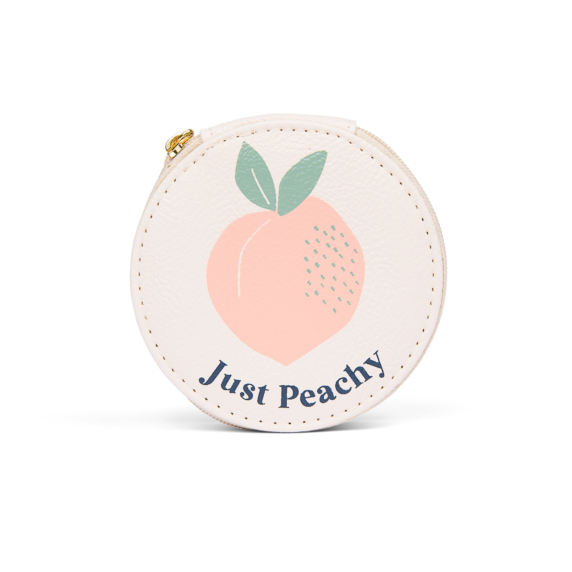 Miamica Round Travel Pill Organizer Case Just Peachy