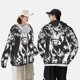 thumbnail image 4 of Balery Floral Cow Silhouette Sudadera ligera de manga larga con capucha y protección solar UPF 50+ para hombre y mujer, ideal para pesca y running-Small, 4 of 7