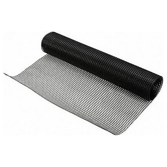 San Jamar Shelf Liner,Black,2x10 Ft PL0105GR