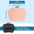 thumbnail image 4 of LapGear MyStyle Portable Lap Desk, Fits up to 15.6" Laptop, Pink Daisy, 4 of 6