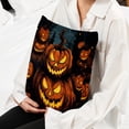 thumbnail image 6 of Pumpkin Velvet Pillow Covers Set of 2 with Unique Patterns for Decorative Pillows - 16x16, 18x18, 20x20 Inches for Various Occasions, 6 of 6