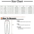 thumbnail image 3 of Aoochasliy Linen Pants for Women Plus Size Drawstring Casual Solid Elastic Waist Pocket Loose Trousers Deals of the Day, 3 of 6