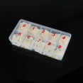 thumbnail image 4 of 500 puntas de uñas postizas artificiales, suministros para salones de uñas y decoración de uñas., 4 of 6