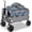 Gray, variant on Collapsible Wagon Cart with 440lbs Weight Capacity, Heavy Duty Foldable Wagon with Big -Terrain Wheels & Drink Holders, Utility Carts for Camping, Garden, Outdoor, Grocery, . Blue