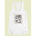 thumbnail image 3 of Coral Specimen Ii Racerback Tank Women -Vision Studio Designs, Female x-Small, 3 of 4