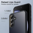 thumbnail image 5 of JETech Matte Case for Samsung Galaxy S23 FE 6.4-Inch with Upgraded Camera Protection, Translucent Frosted Matte Back Shockproof Protective Phone Cover (Black), 5 of 6