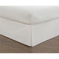 thumbnail image 1 of Basic Microfiber Tailored 14 in. Bed Skirt  White - Twin, 1 of 1
