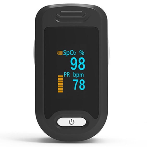 Oxímetro Digital de pulso para dedo, Monitor de saturación de oxígeno en sangre, Monitor de ritmo cardíaco SPO2 PR, Clip para dedo con pantalla OLED