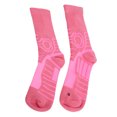 thumbnail image 5 of 1 par de calcetines deportivos antideslizantes, calcetines de protección atléticos transpirables para baloncesto y fútbol (rosa), 5 of 5