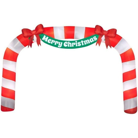 Home Accents Holiday 23 Ft Giant Candy Cane Archway Inflatable Home Accents Holiday 23 Ft Giant Candy Cane Archway Inflatable