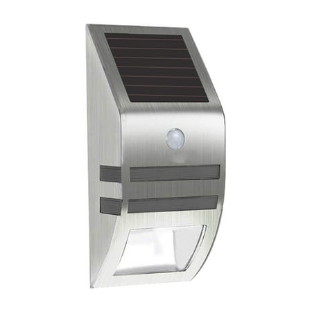 

Toteaglile Solar Powered LED Wall Light Motion Sensor Security Lamp Outdoor Lamp RF